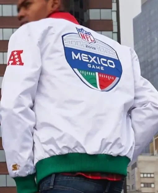 2019 Kansas City Chiefs Mexico White Jacket