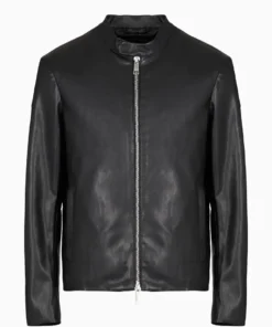 Armani Exchange Leather Jacket