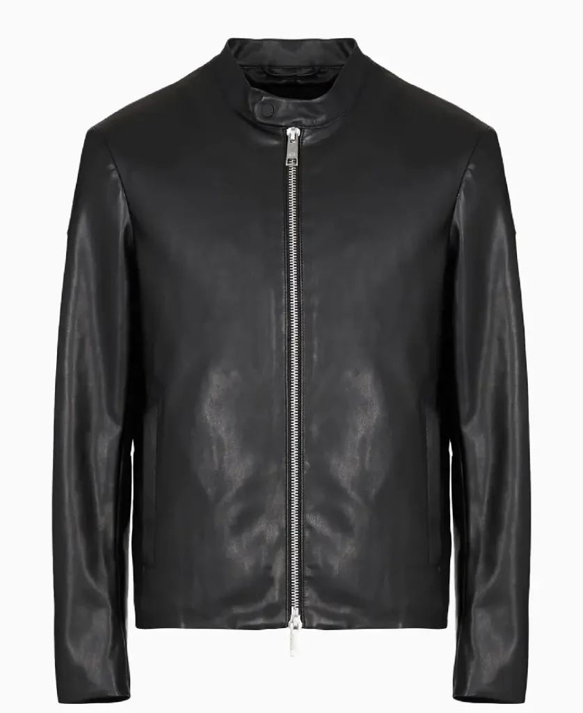 Armani Exchange Leather Jacket