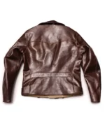 Horsehide Brown Leather Jacket