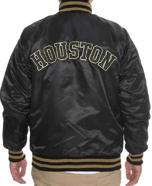 Houston Astros BlackGold Jacket Men