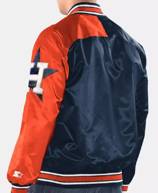 Houston Astros Dugout Satin Jacket Men