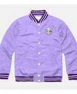 Kansas State Wildcats Lavender Varsity Satin Jacket