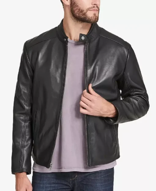 Marc New York Black Leather Jacket