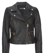 Mint Velvet Biker Leather Jacket