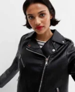 New Look Leather Jacket Women