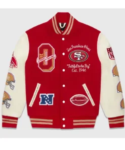 OVO San Francisco 49ers Varsity Jacket