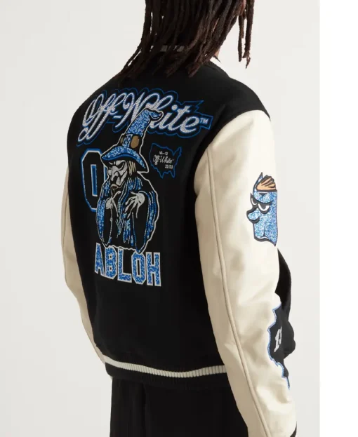 Off White Varsity Jacket Men