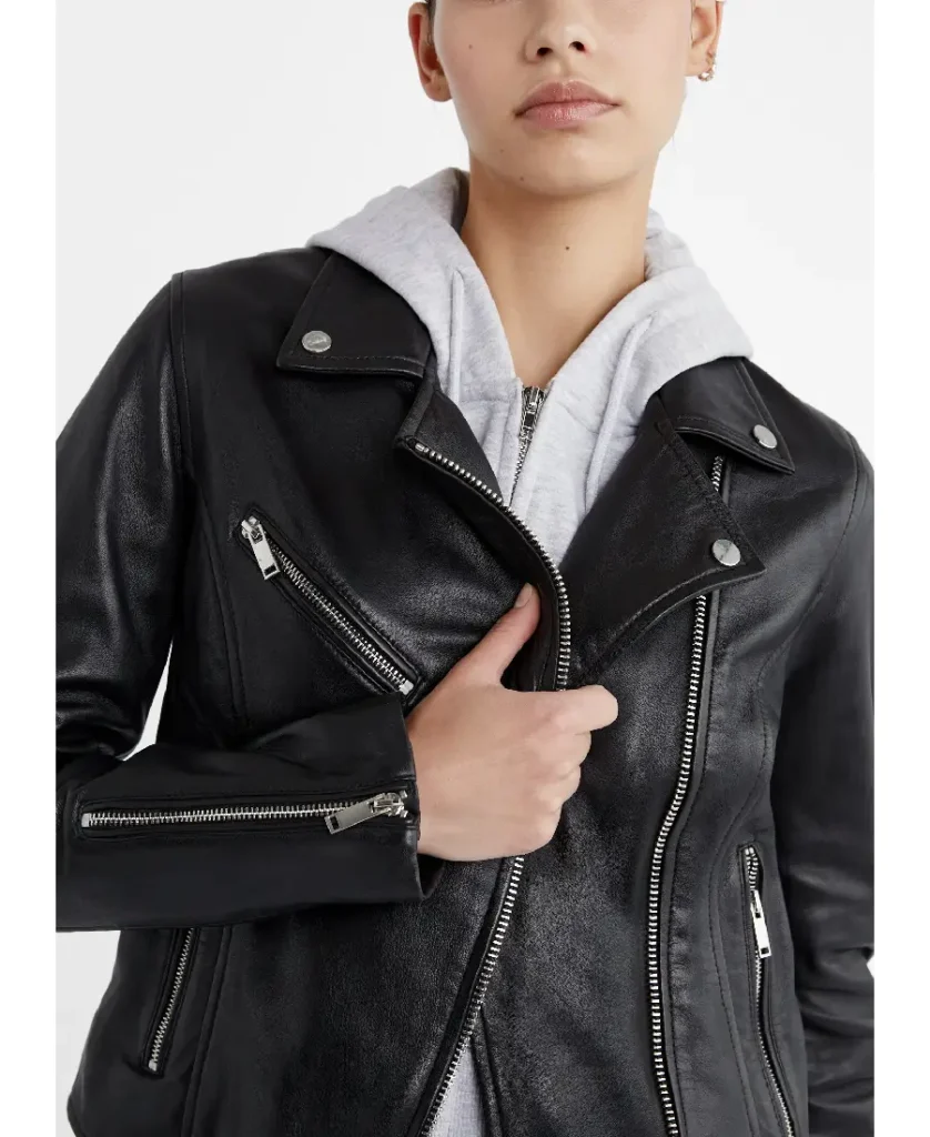 Stradivarius Leather Jacket