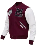 Tigers Morehouse College Varsity Maroon Jacket