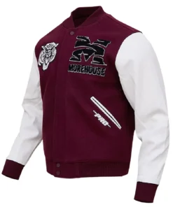 Tigers Morehouse College Varsity Maroon Jacket