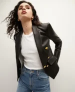 Buy Veronica Beard Leather Jacket