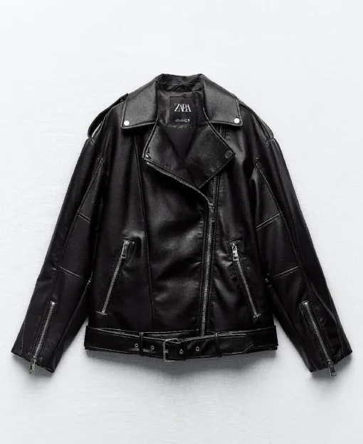 Zara Faux Leather Jacket