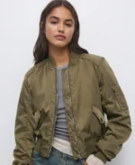 Pull And Bear Bomber Jacket