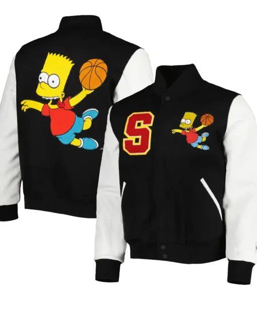 Simpsons Varsity Jacket