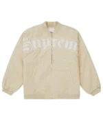 Supreme Twill Old English Varsity Jacket