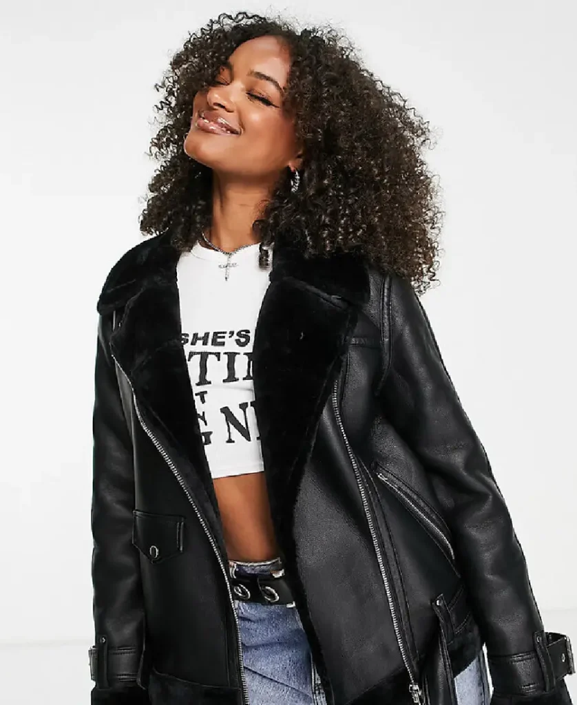 Topshop Leather Jacket