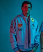 Ferrari Blue Miami Grand Prix jacket