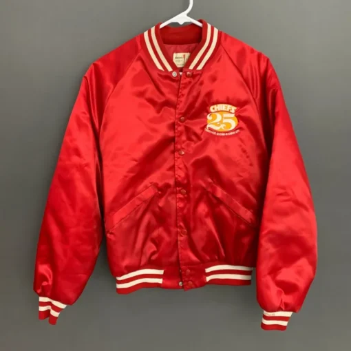 Kansas City Chiefs Satin Jacket Sale