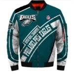 Philadelphia Eagles Bomber Zip Jacket