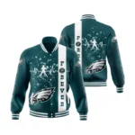 Philadelphia Eagles Green Varsity Jacket