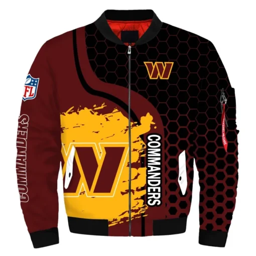 Shop Washington Commanders Bomber Jacket