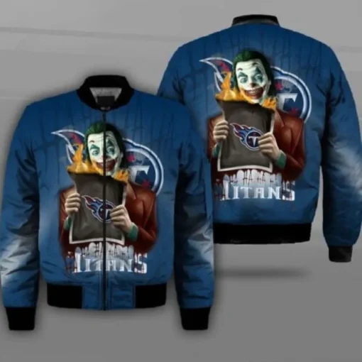 Tennessee Titans Print Bomber Jacket