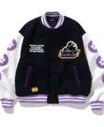 Vandy The Pink Varsity Jacket