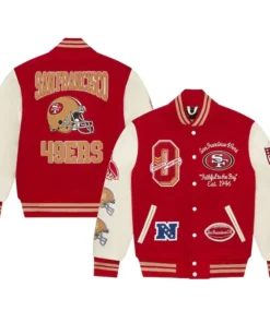 Walter-San-Francisco-49ers-Ovo-Varsity-Jacket