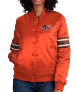 BC Lions Orange Line Up Jacket front