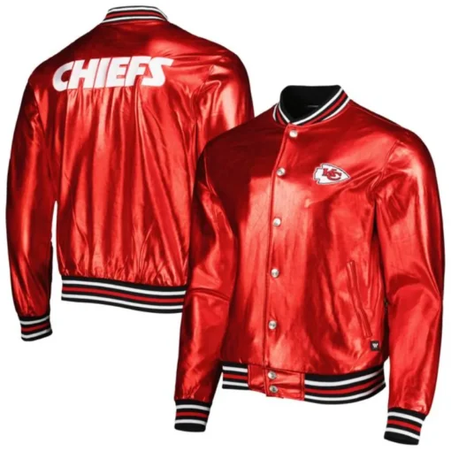 Clifton-C-Kansas-City-Chiefs-Red-Full-Snap-Satin-Jacket