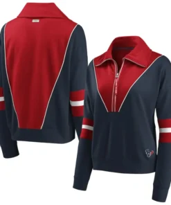 David-M-Houston-Texans-Half-Zip-Jacket