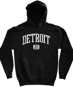 Detroit-Lions-313-Hoodie-Black