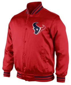 Gregory-D-Houston-Texans-Red-Satin-Varsity-Jacket