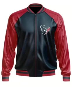 Houston-Texans-Faux-Leather-Varsity-Zip-Jacket