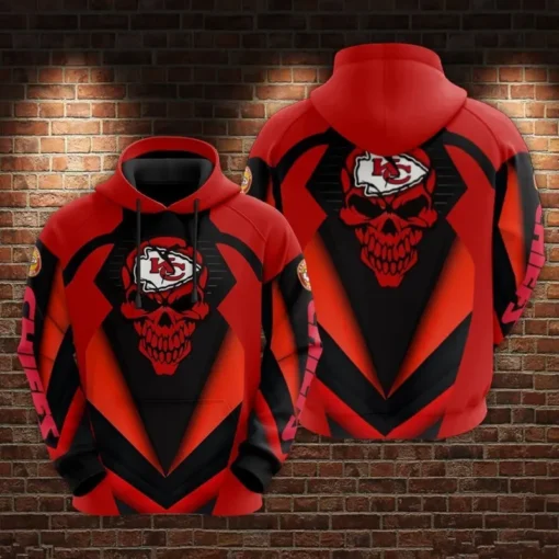 Kansas-City-Chiefs-Skull-Hoodie-Red