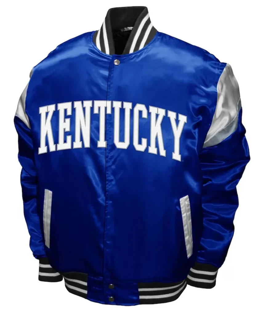 Kentucky Wildcats Power Satin Jacket front