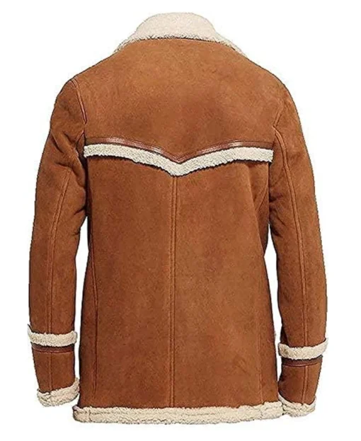 Kingsman The Golden Circle Harry Hart Brown Jacket back