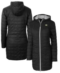 Kurtz-Green-Bay-Packers-Black-Puffer-Hoodie-Coat