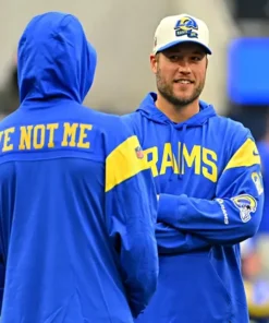 Los-Angeles-Rams-Sideline-Athletic-Arch-Blue-Hoodie