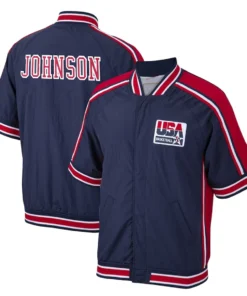 Magic Johnson USA Basketball Jacket