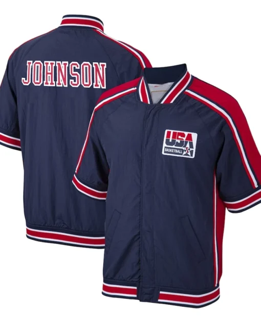 Magic Johnson USA Basketball Jacket