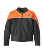 Men's Depeyster Leather Jacket front