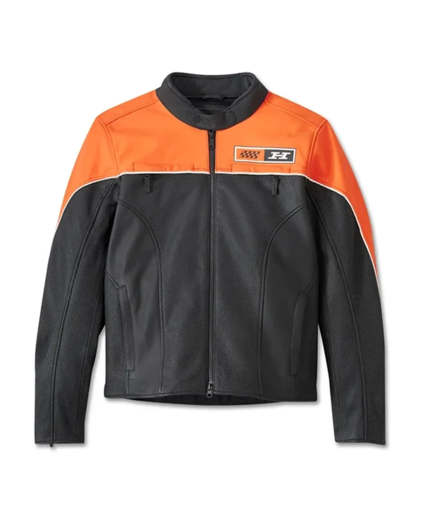 Men's Depeyster Leather Jacket front