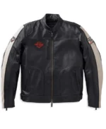 Men's Enduro Leather Riding Jacket front