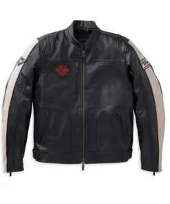 Men's Enduro Leather Riding Jacket front