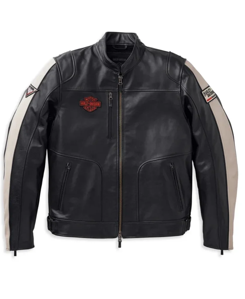 Men's Enduro Leather Riding Jacket front