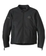 Men's Paradigm Triple Vent System 2.0 Leather Jacket - Black Beauty front