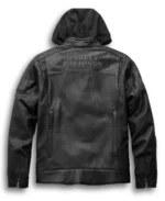 Men's Swingarm 3-in-1 Leather Jacket back