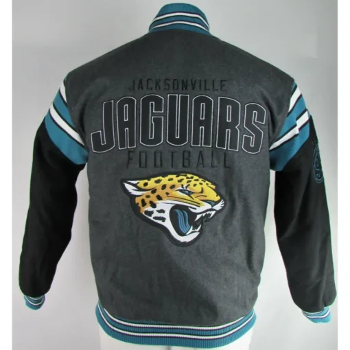 Michael-J-Jacksonville-Jaguars-G-III-Grey-Jacket